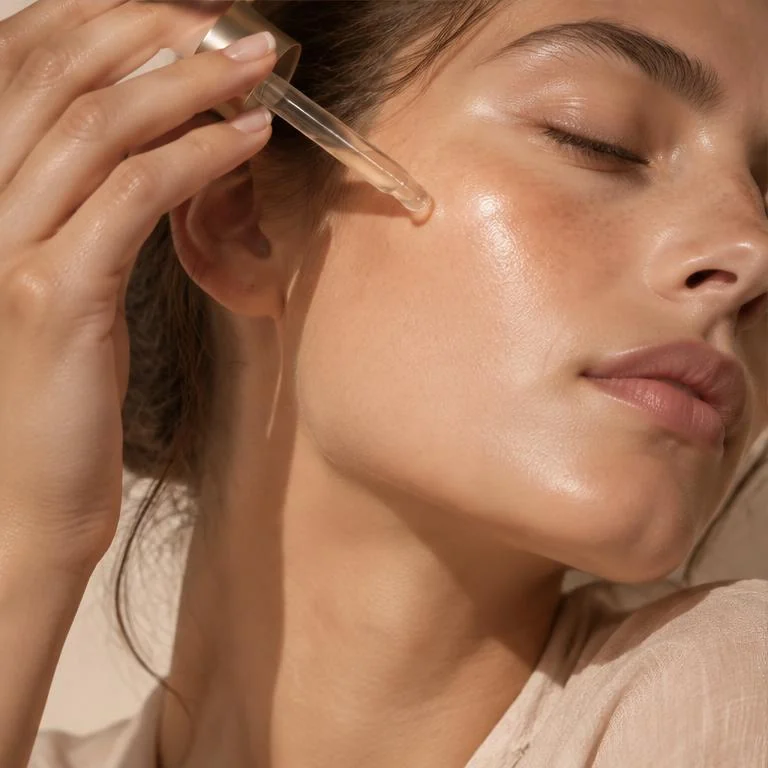 Kvällsrutin med serum
