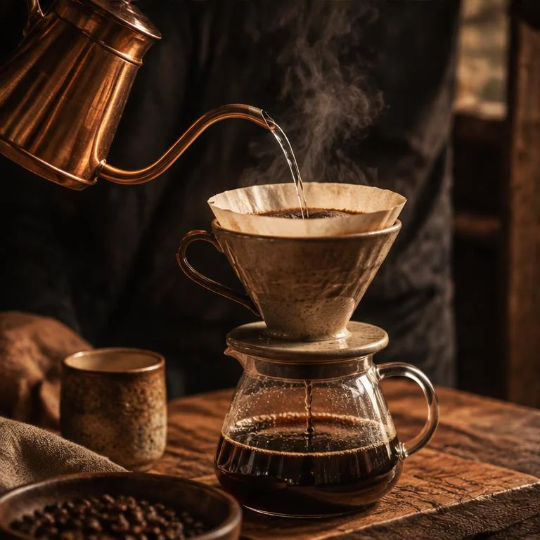 Handbryggt kaffe
